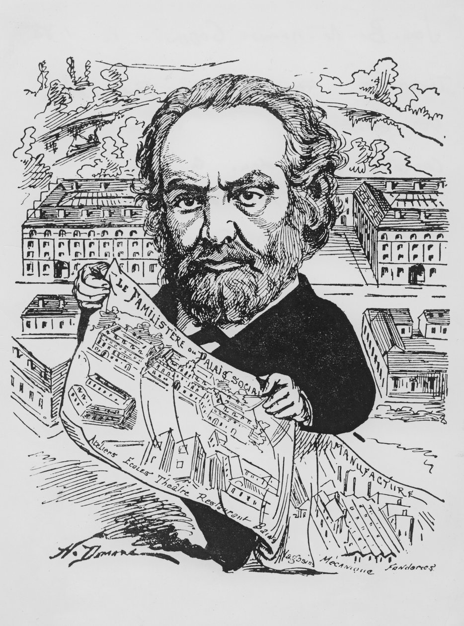 Guise Ailesi ve kurucusu Jean-Baptiste Andre Godin (1817-88), Les Hommes dAuhui