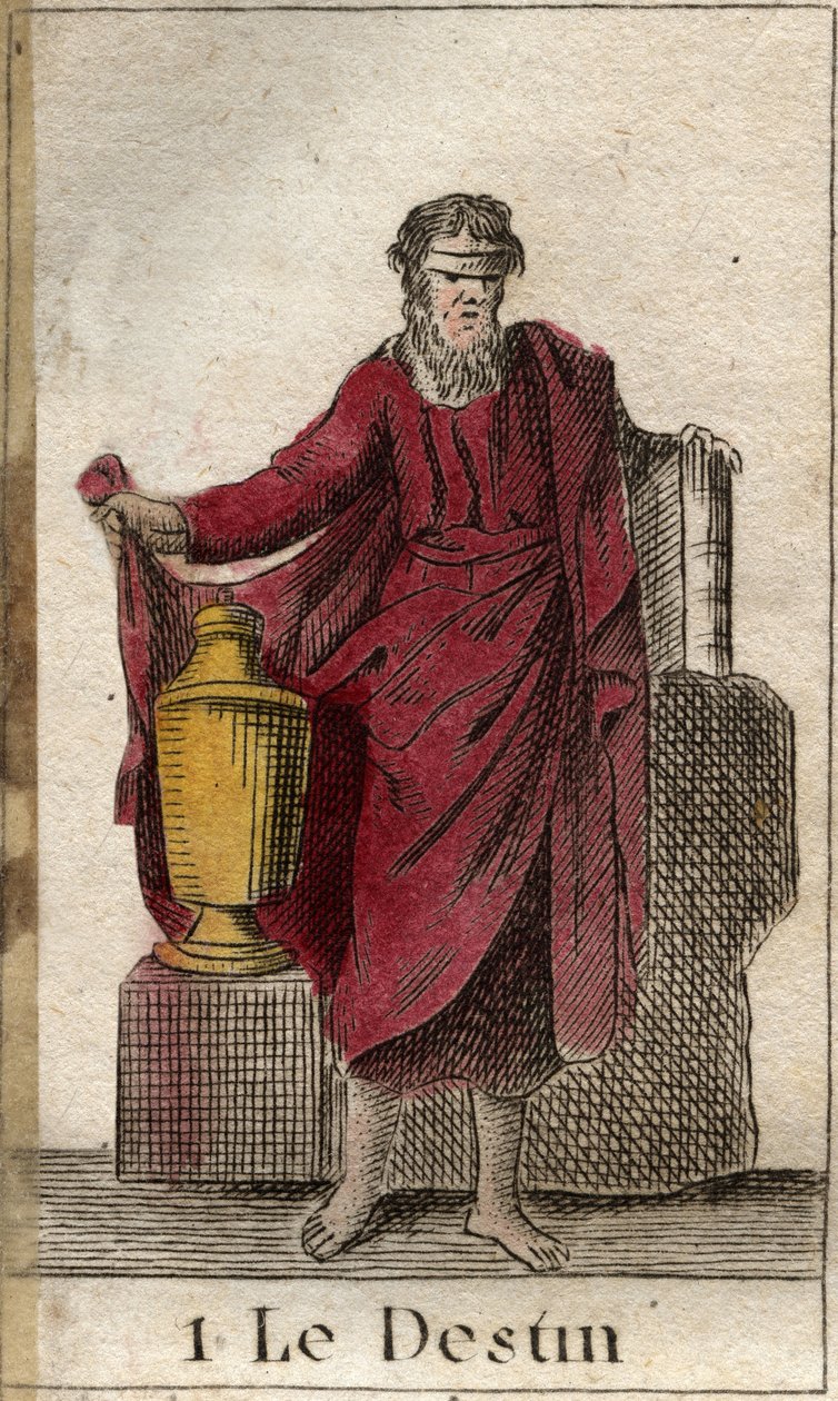 Fortune veya Destiny, İnsan kaderinin hükümdarı. Pierre Blanchard 1803