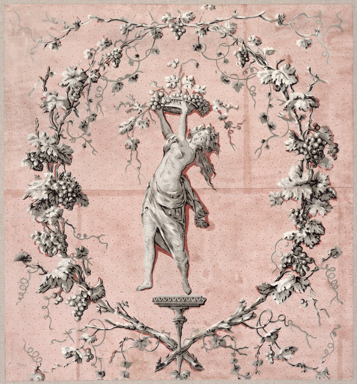 Dört Mevsim: Sonbahar, c.1785 (duvar kağıdı) by French School
