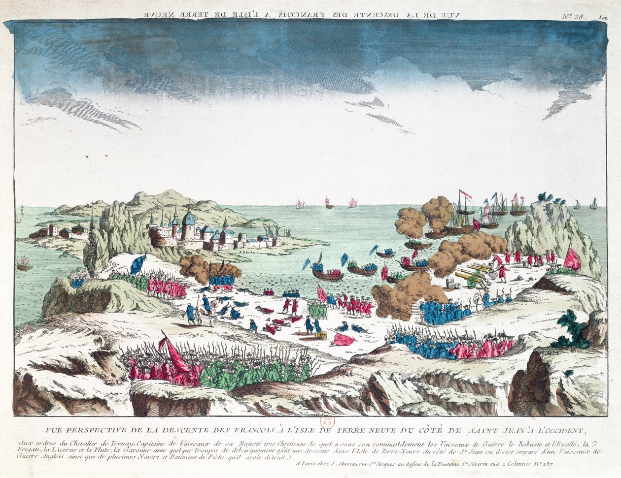 Chevalier du Ternay (1722-80) komutasındaki 2 Haziran 1762