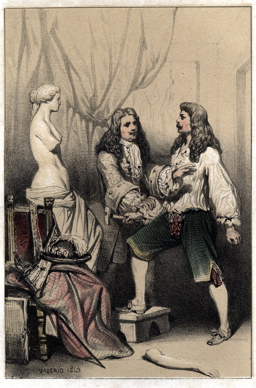 Fransız heykeltıraş Pierre Puget (1620-1694), sponsoru Plate