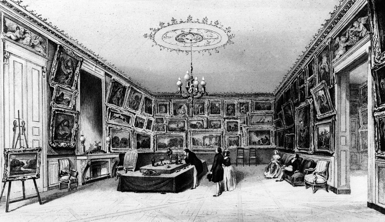 Galerie Durand-Ruel, 103, rue des Petits-Champs, Paris, 19. yüzyılın 2. yarısı by French School