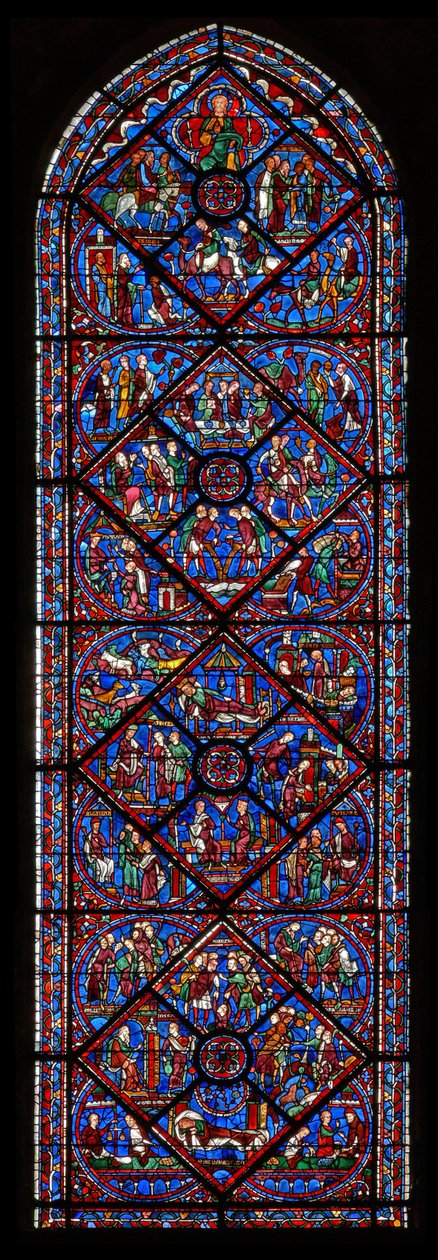Joseph penceresi (w41) by French School