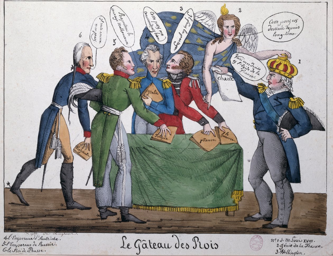Kral Pastası, 1815 by French School