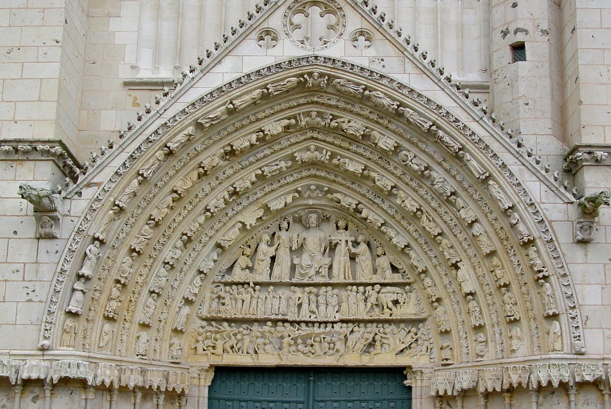 Batı cephesinin orta kulak zarından Son Yargı, by French School