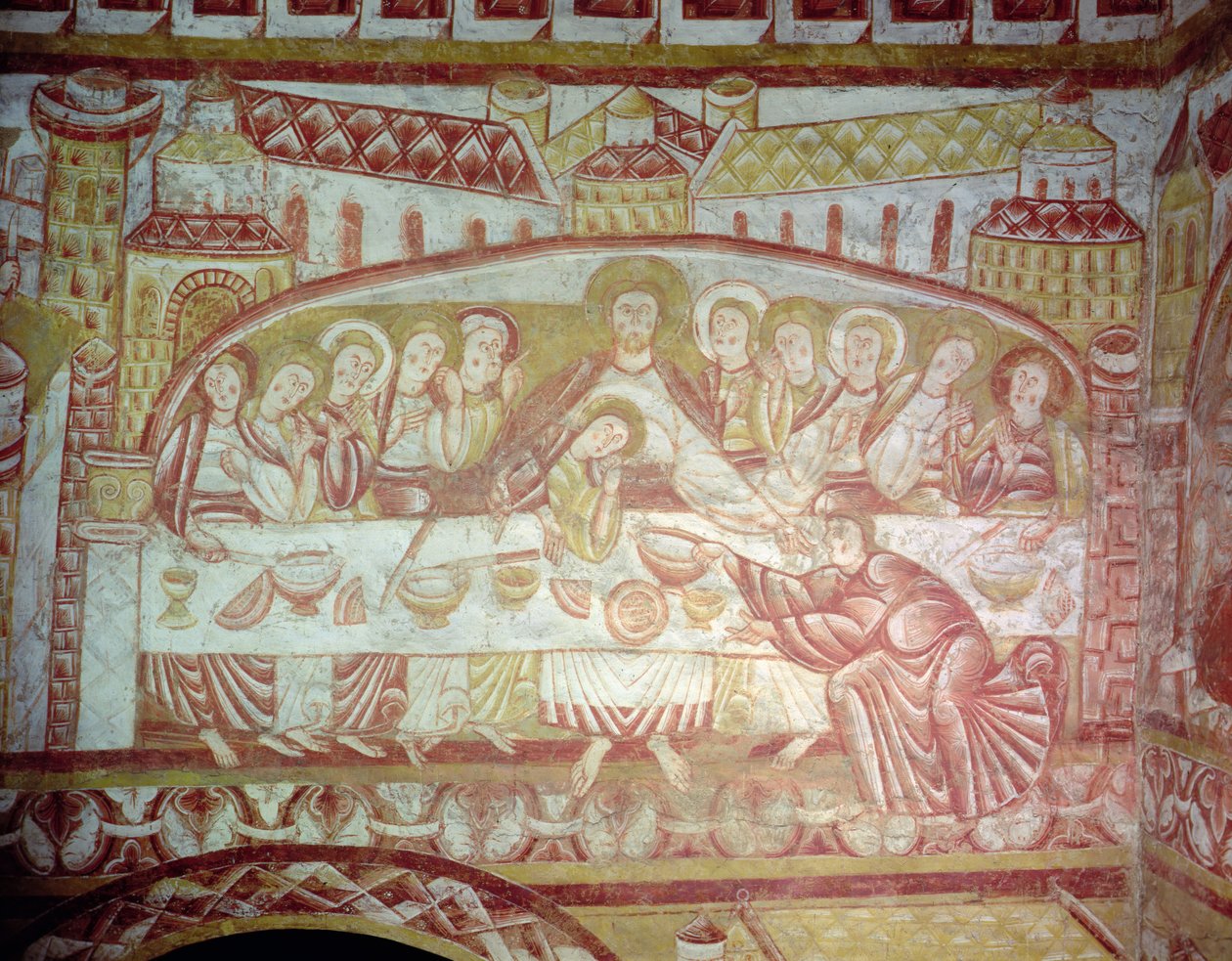 Son Akşam Yemeği (fresk) by French School