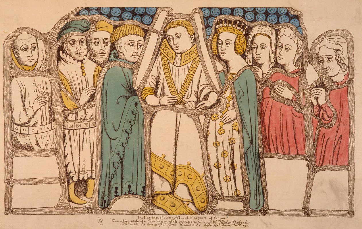 İngiltere Kralı VI.Henry ile Anjou