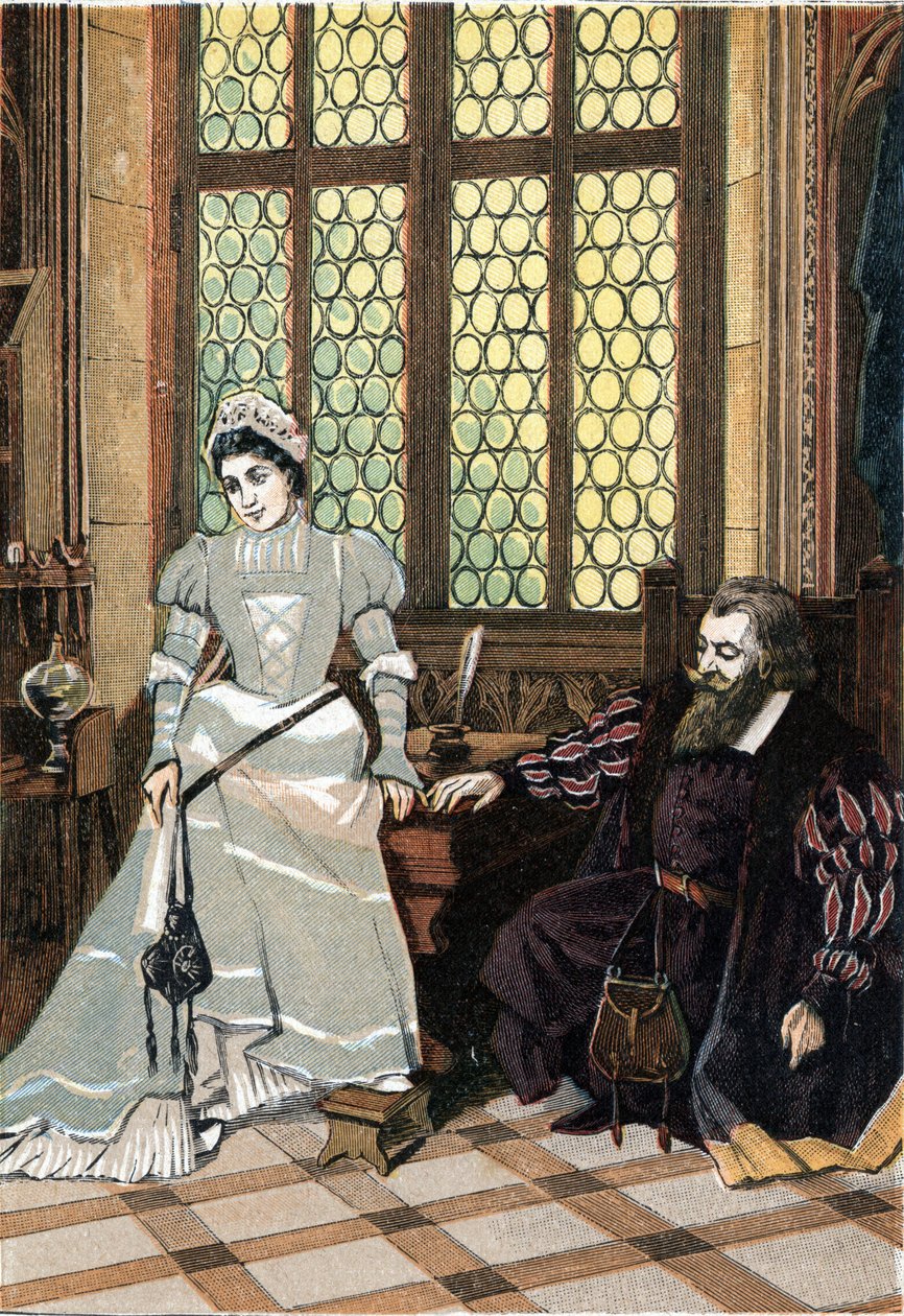 Nürnberg'in Usta Şarkıcıları (Die Meistersinger von Nurnberg): Wagner Operası. reklam 1890 by French School