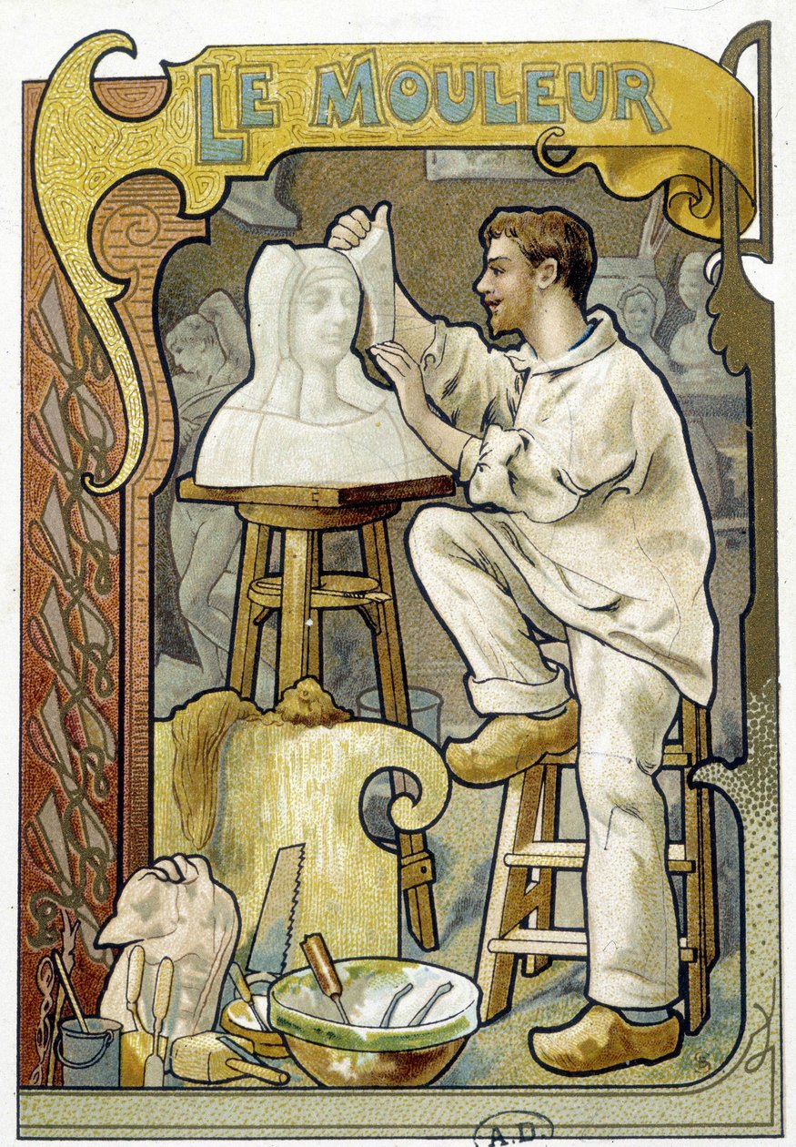 Kalıpçı - Chromo. by French School