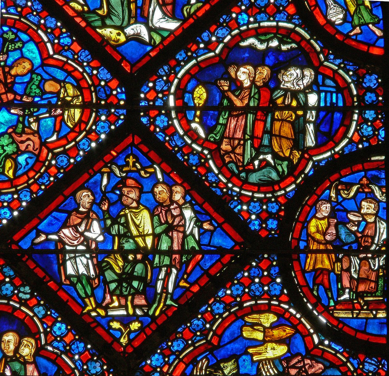 Nuh penceresi: Cham (Hamm?) lanetlidir (w47) by French School
