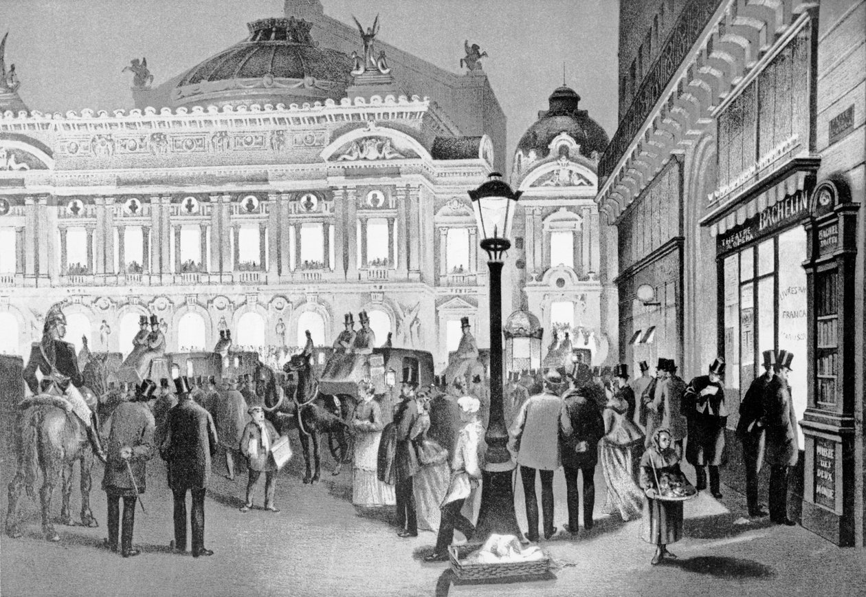 Opera, Paris, 1875-80 by French School