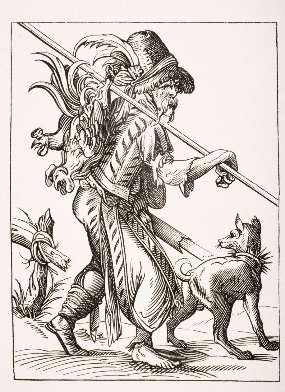 Poulterer, Jost Amman (1539-91) tarafından Paul Lacroix
