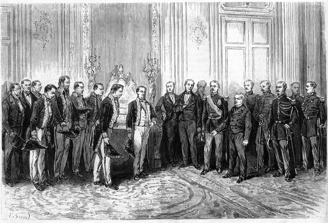 Fransa Cumhuriyeti Cumhurbaşkanı Adolphe Thiers (1797-1877), Elysee Sarayı