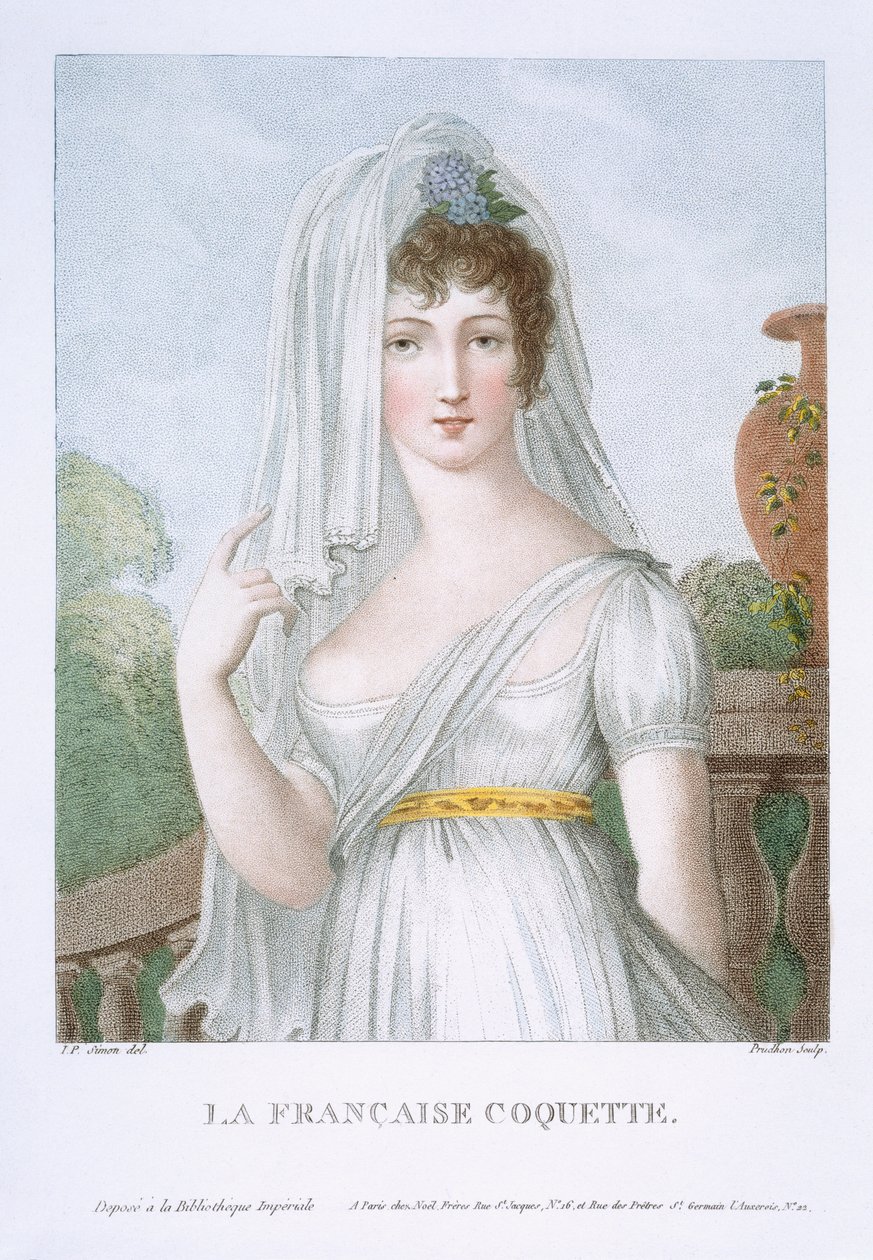 Güzel Fransız Kız, c.1816 by French School
