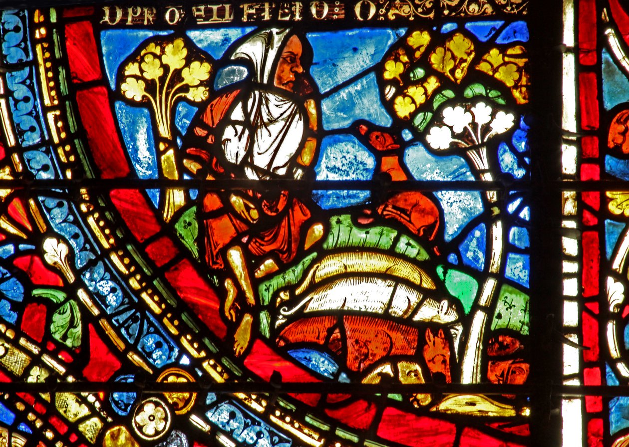 Prodigal Son penceresi: düşüşünü yansıtır (w35) by French School