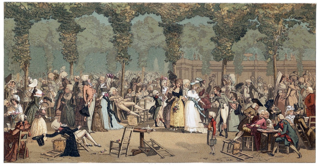 Philibert-Louis (Philibert Louis) Debucourt (1755-1832) tarafından Paris