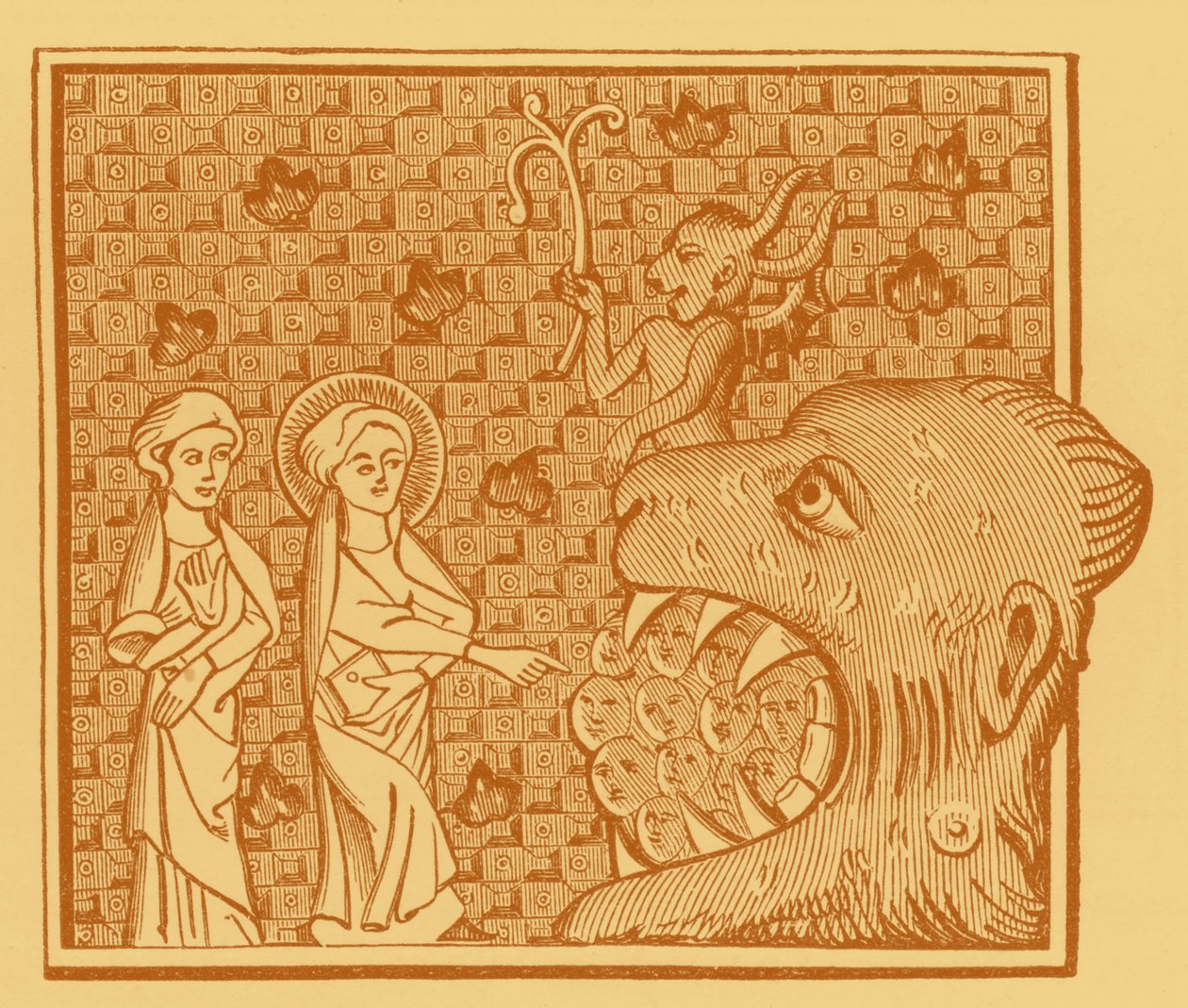 "Monsenyör Aziz Patrick'in Araf'ı" by French School