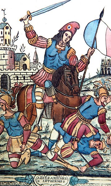 Devrimci Joan of Arc by French School
