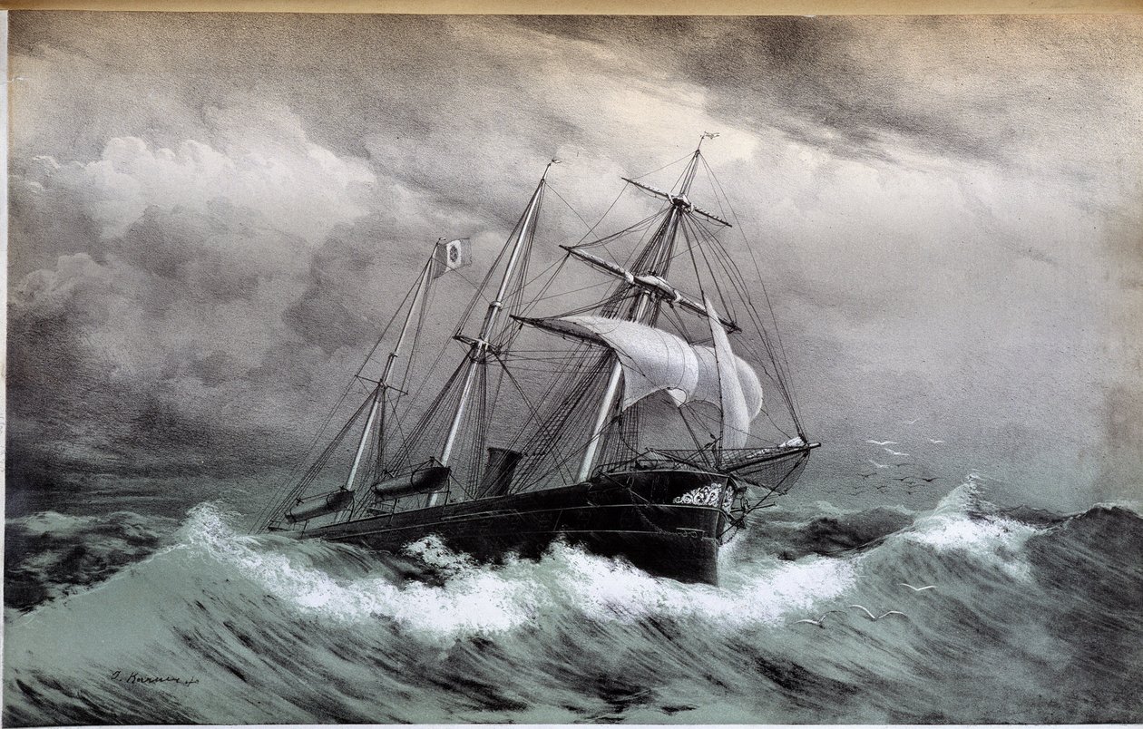 1850 dolaylarında “San Martino” by French School