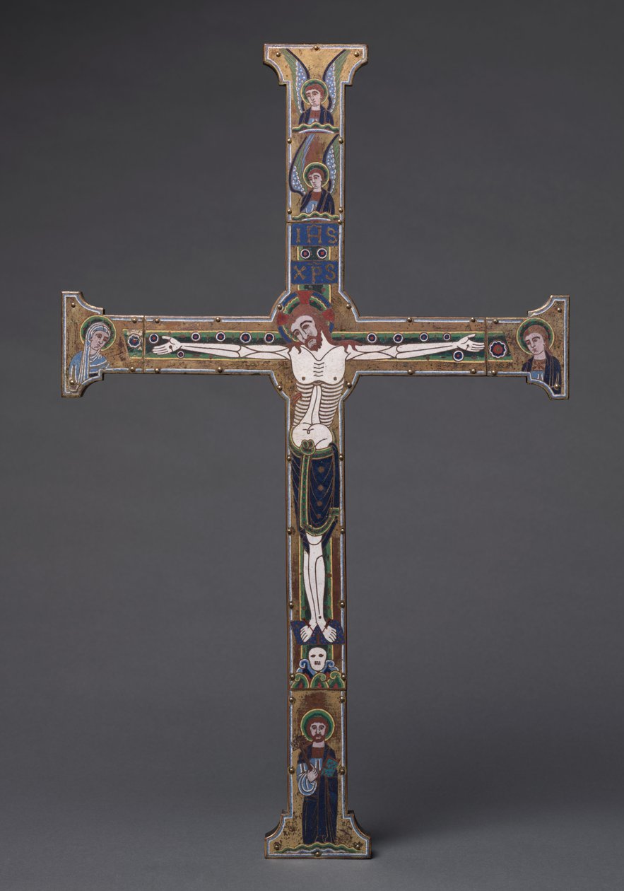"Spitzer Cross", Kraliyet Plantagenet Atölyesi Ustası, c.1190 by French School
