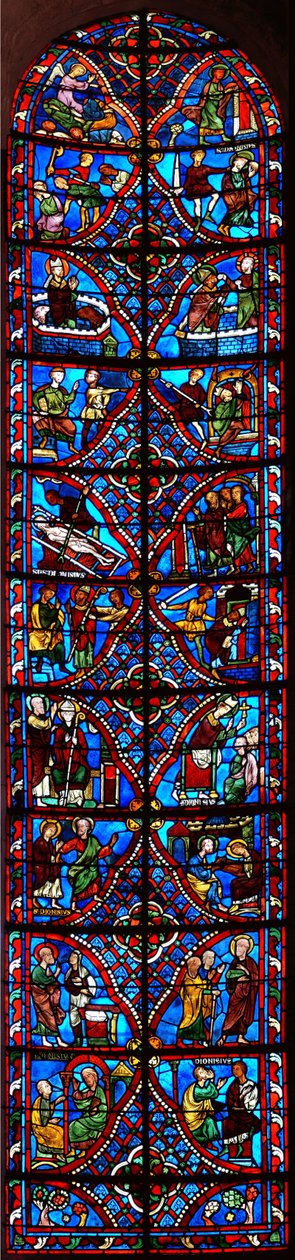 St Denys penceresi by French School