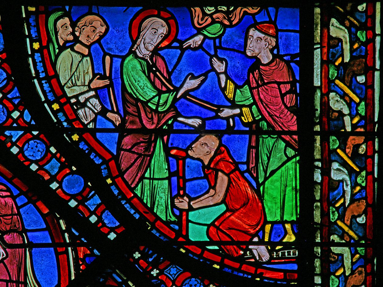 St James Penceresi: felçli birini iyileştirir (w5) by French School