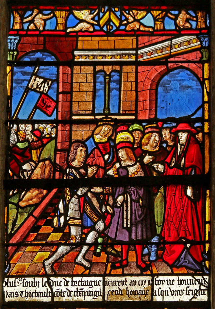 St Louis penceresi: Kont Thibault IV