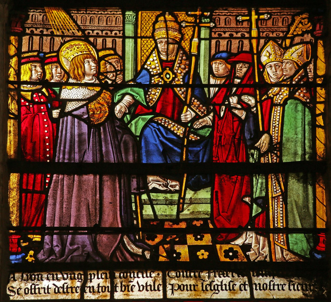 St Louis penceresi: Louis Lyon Konseyi