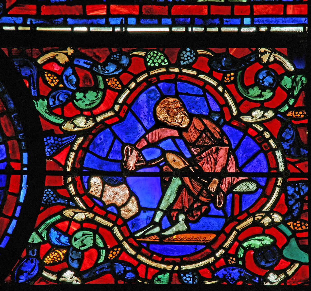 St Martin penceresi: bağışçılar - kunduracılar (w20) by French School