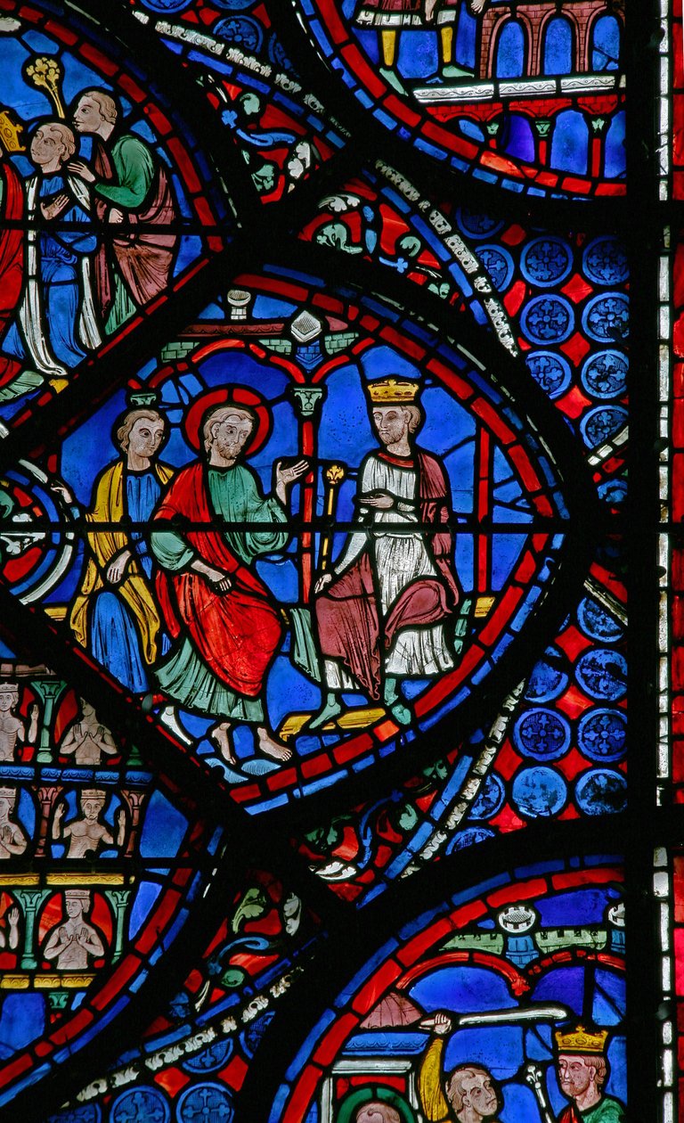St Thomas penceresi: dirilen Gad, Thomas
