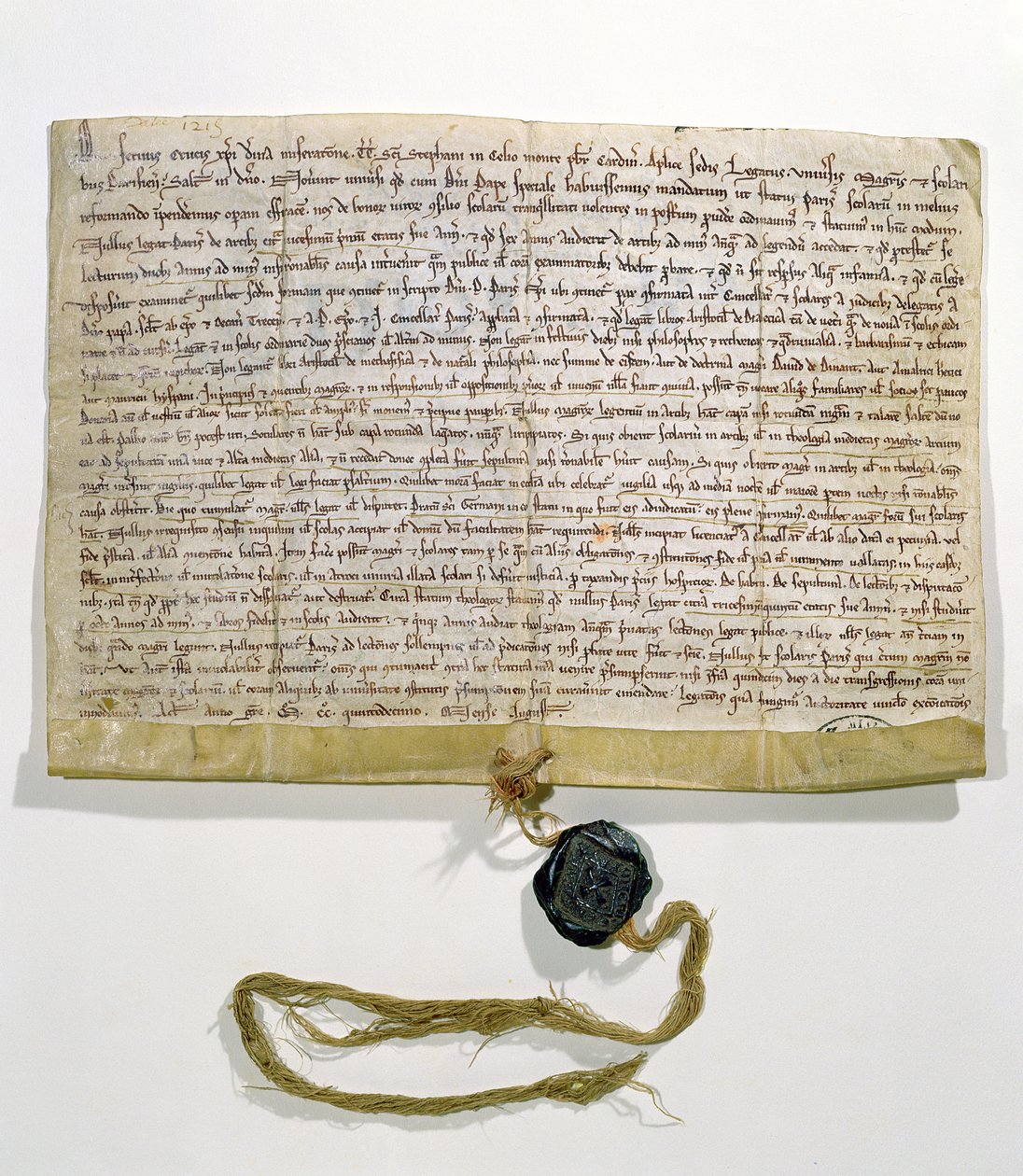 Papalık elçisi Kardinal Robert de Courson tarafından Ağustos 1215