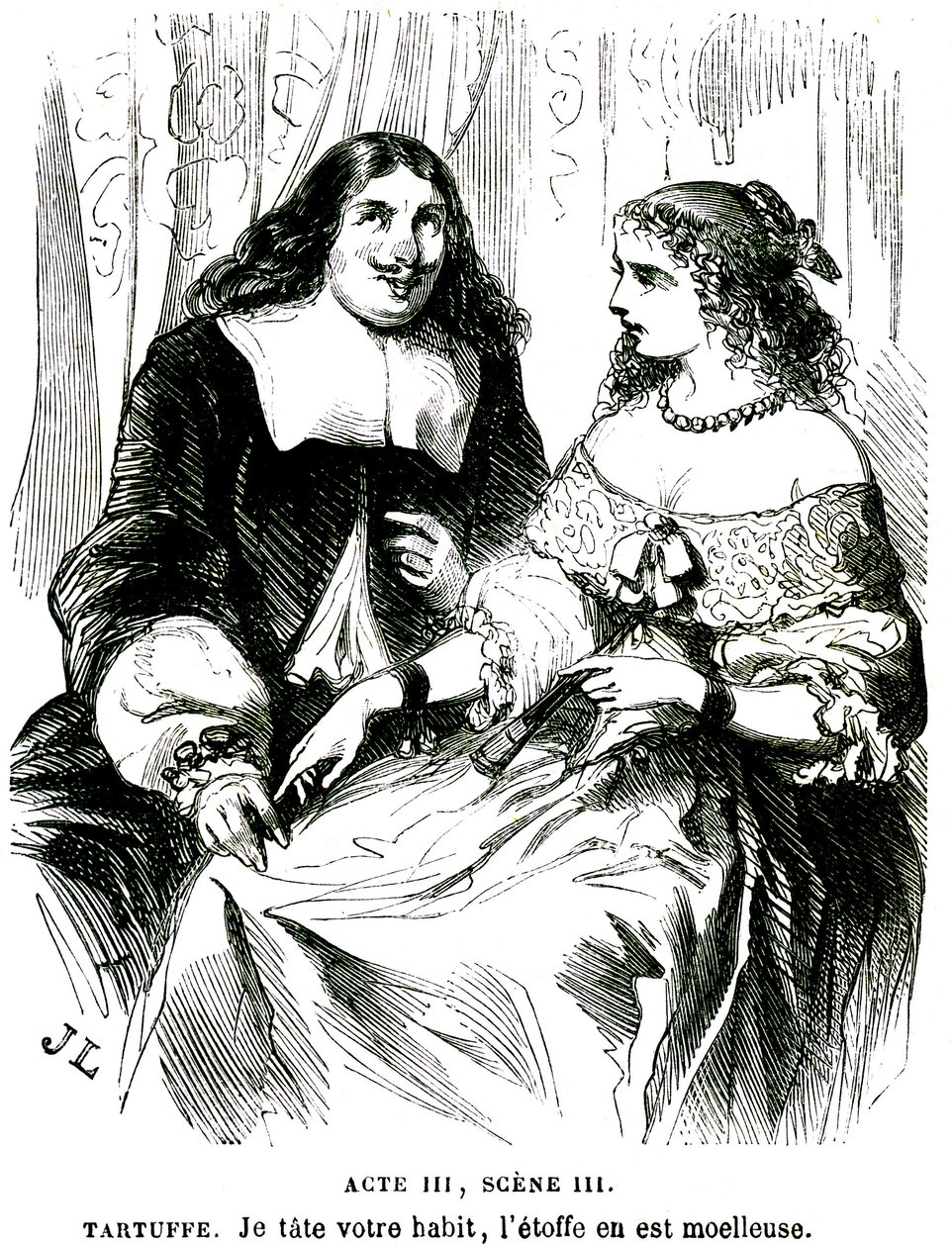 Tartuffe by French School
