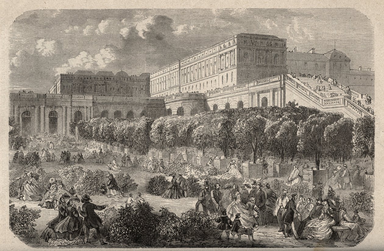 Versailles Orangerie - Orangerie du chateau de Versailles - “” PATRIE” üzerine gravür - LUCIEN HUARD TARAFINDAN 6 CİLTTE FRANSA