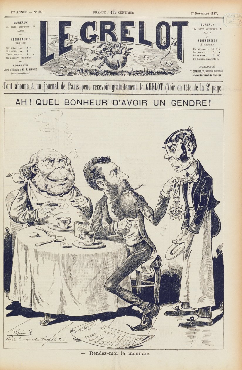 Wilson Affair, Le Grelot
