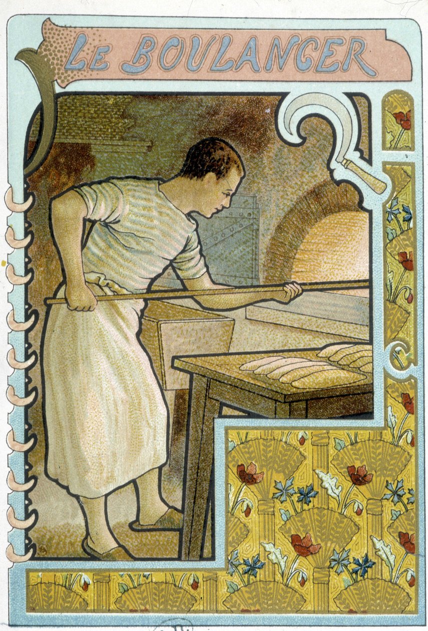 Fırıncının başındaki Chromo. by French School