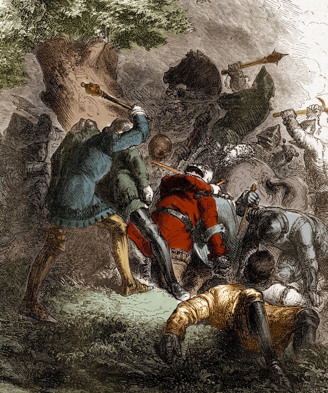 Trento savaşı: Parti de Charles de Blois