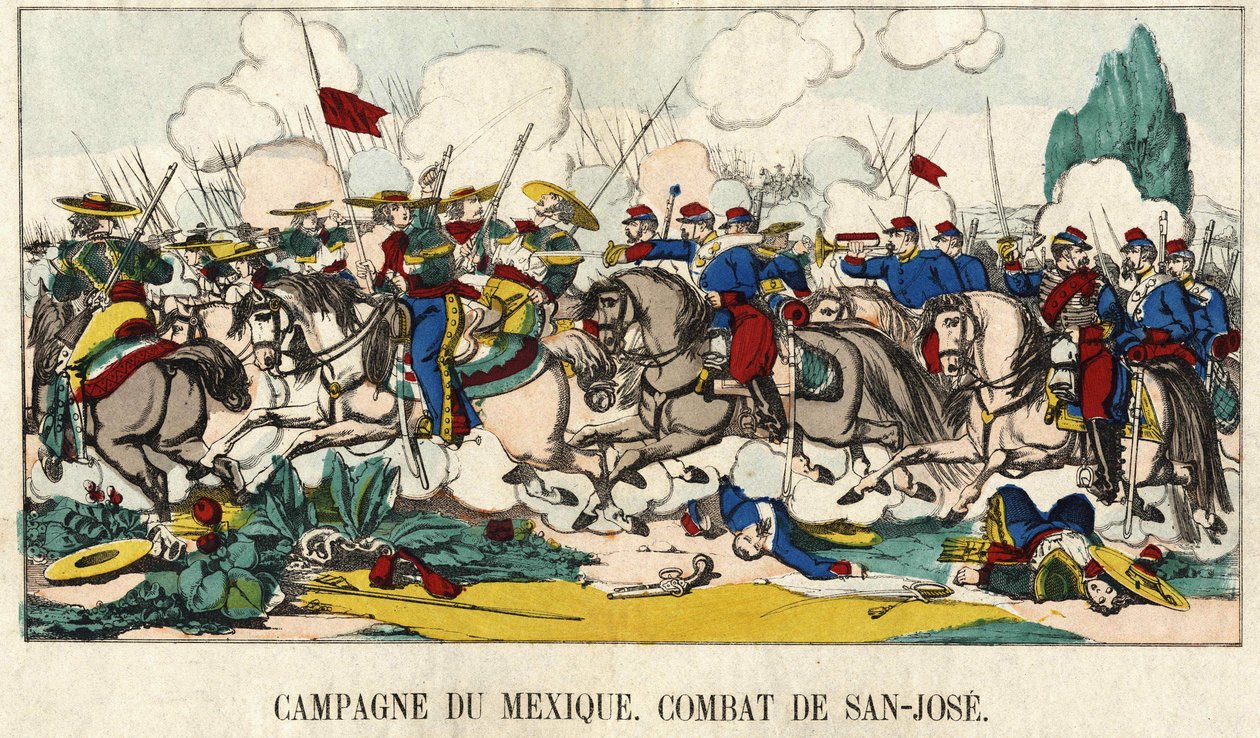 Meksika Kampanyası (1862-1867) sırasında San Jose Savaşı