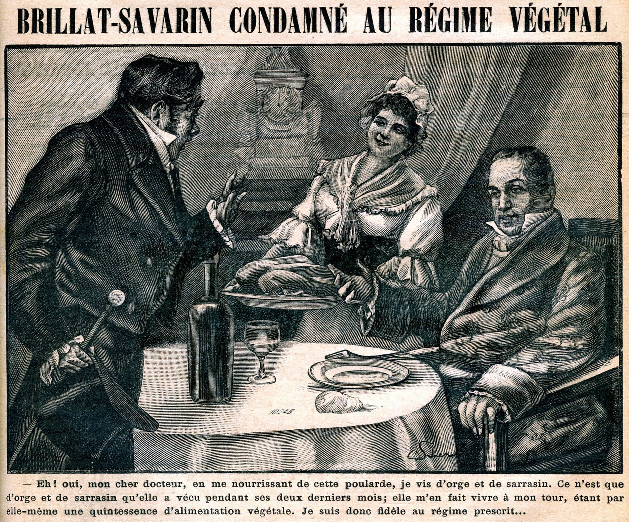 Gastronom Jean Anthelme Brillat-Savarin