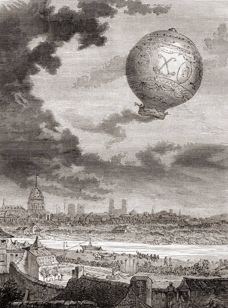 Jean-François Pilâtre de Rozier ve Marquis d