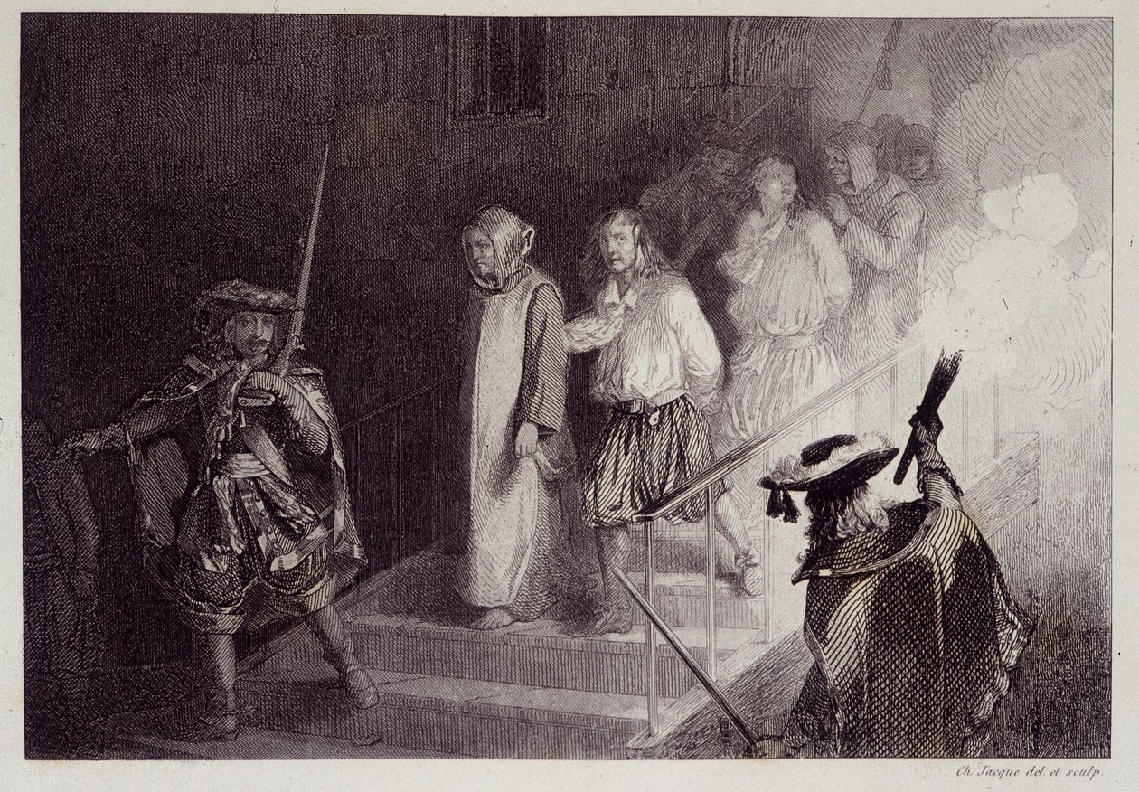 Cellamare komplosunun dört Breton beyefendisi by French School