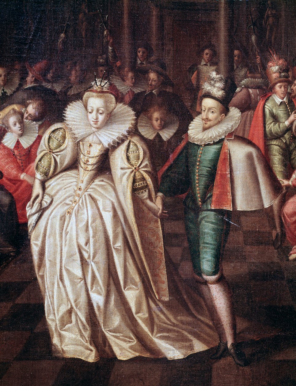 Evli çift, Duc de Joyeuse ve Lorraine