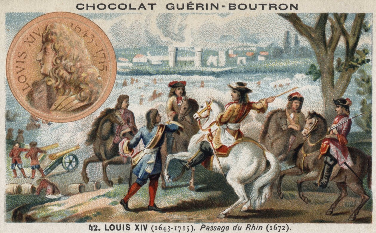 Hollandalılara karşı savaşın başlangıcında Louis XIV tarafından Ren Nehri