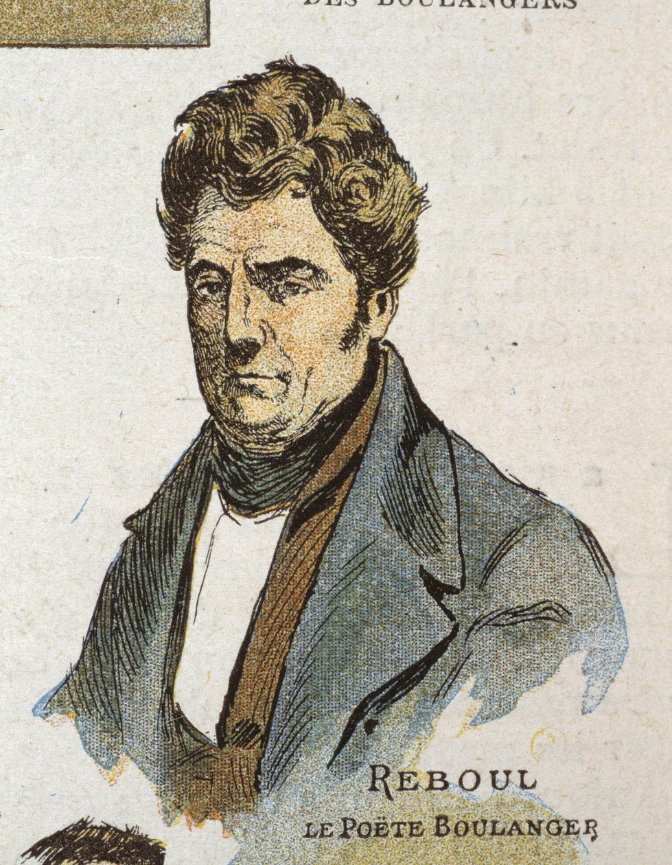 Şair Reboul, “Boulanger de Nîmes” lakaplı (1796 - 1864) by French School