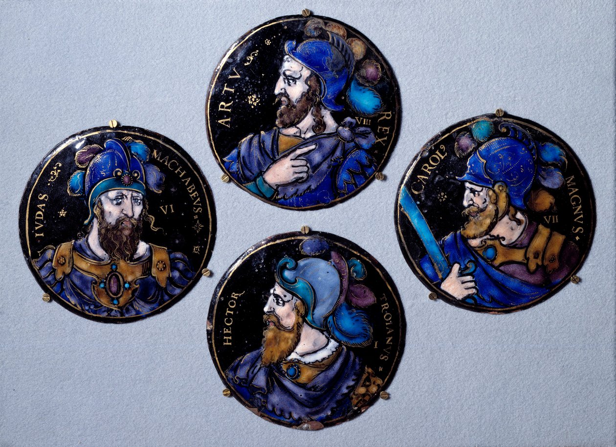 Preux Hector, Truva kahramanları, Judas Macchabee (Maccabee veya Macabee), Yahudilerin Seleukosların baskısına karşı isyanının başında, babası Matathias
