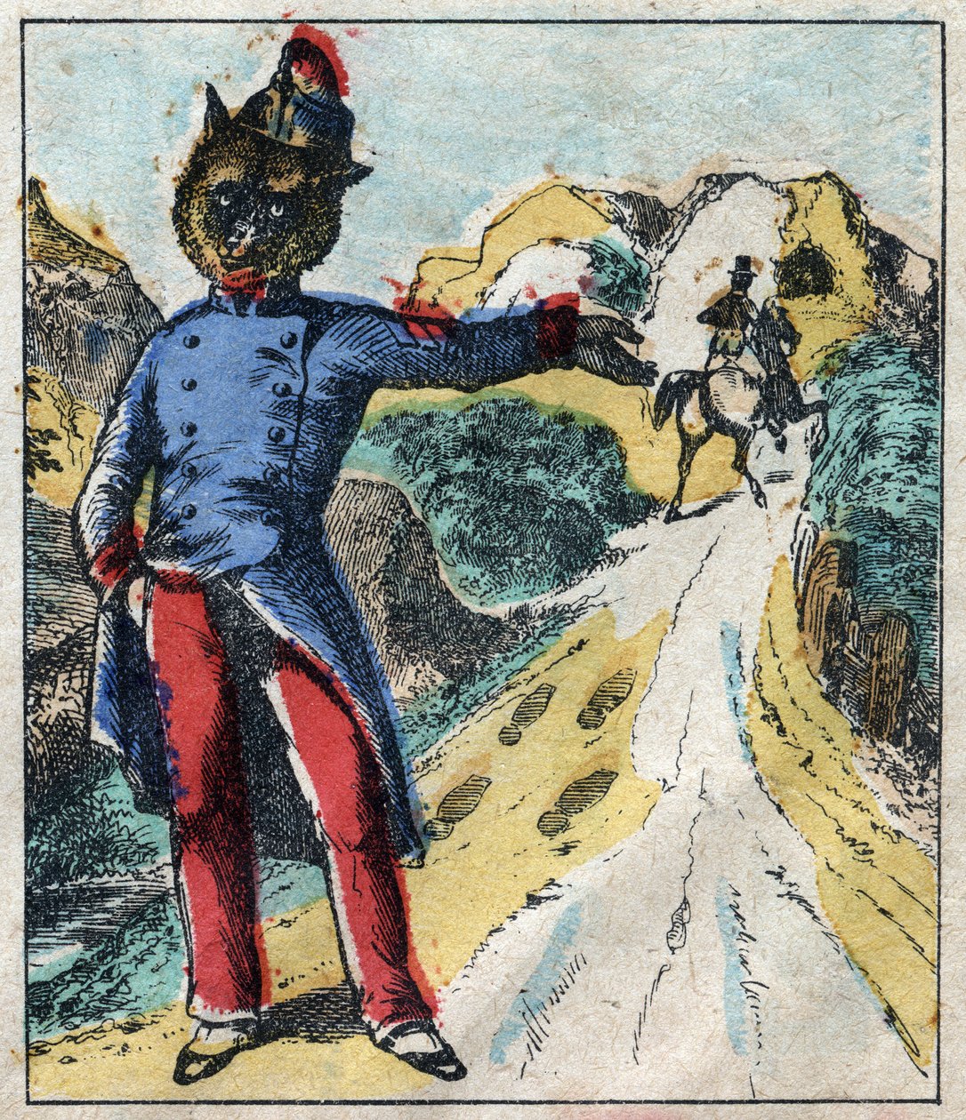 Hasta aslan ve tilki. Jean de La Fontaine