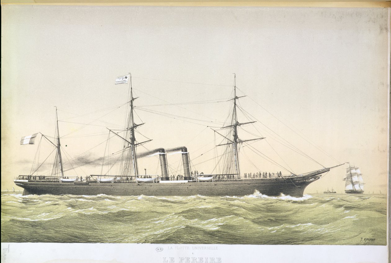 Transatlantik kürek gemisi Le Pereire, Le Havre