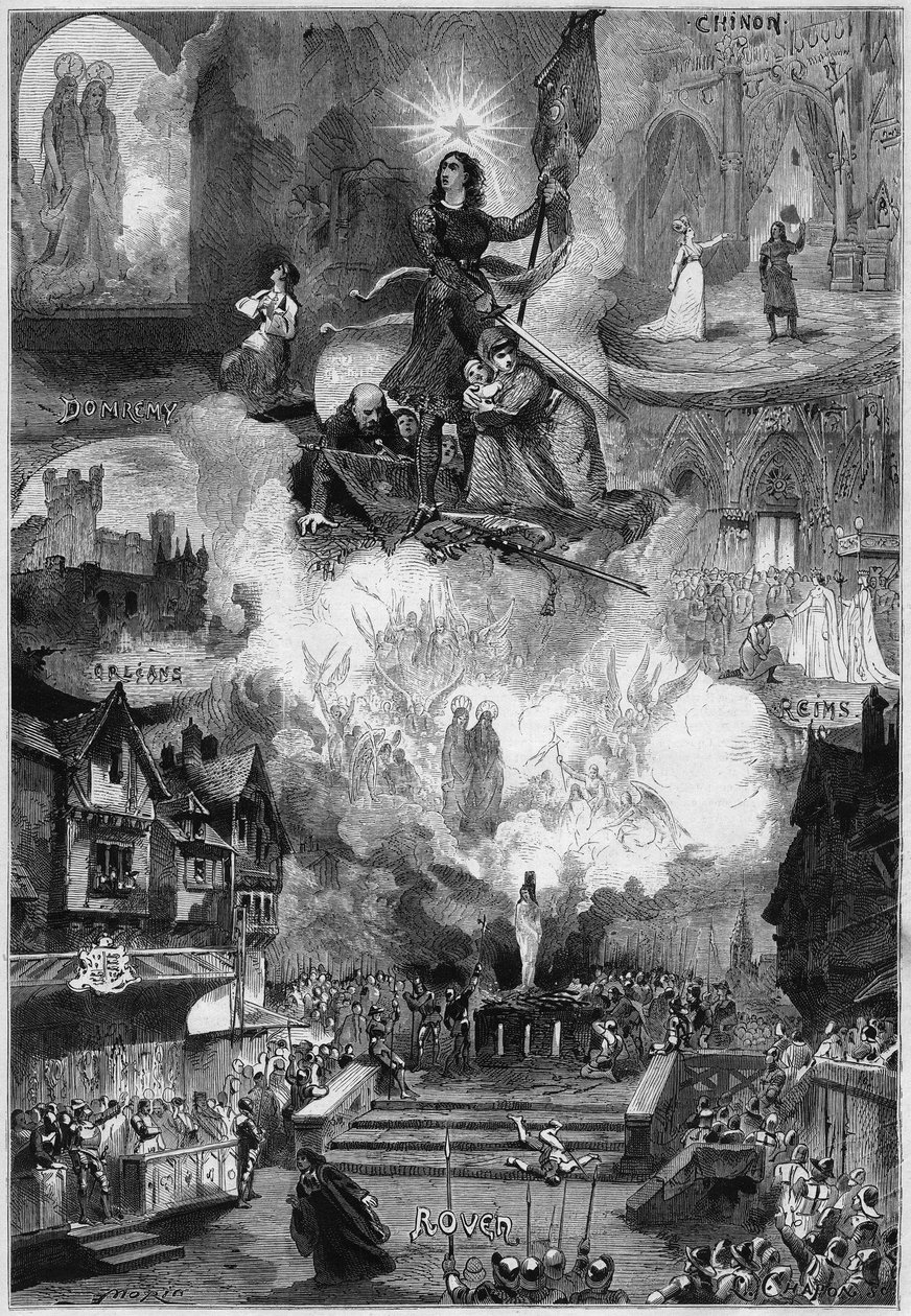 Tiyatro gösterimi: “” Joan of Arc””, Jules Barbier