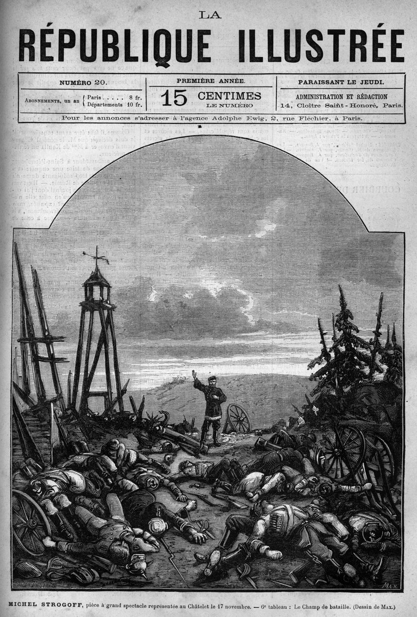 Tiyatro gösterimi: Jules Verne (1828-1905) ve Adolphe d