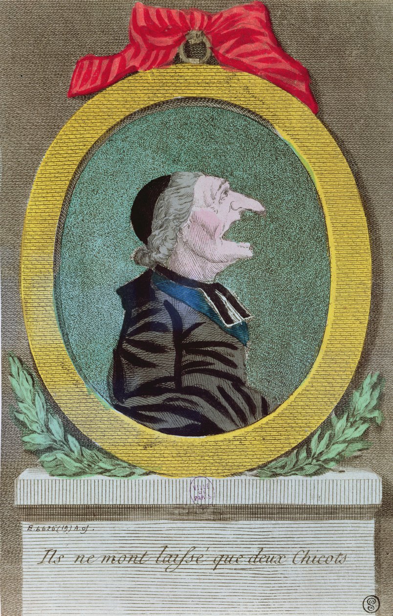 Bana sadece iki Kütük bıraktılar, 2 Kasım 1789 by French School