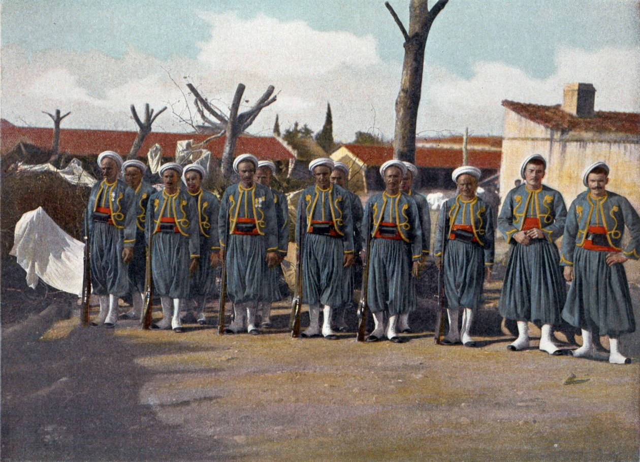 Avcı Erleri - “”Askeri Albüm”de by French School